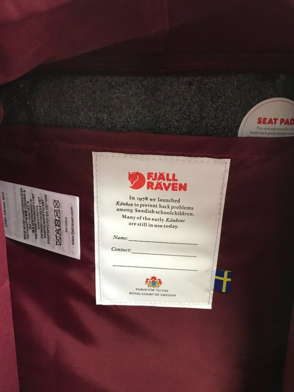 Fjällräven Kånken Mini Backpack - Picture 6 of 7